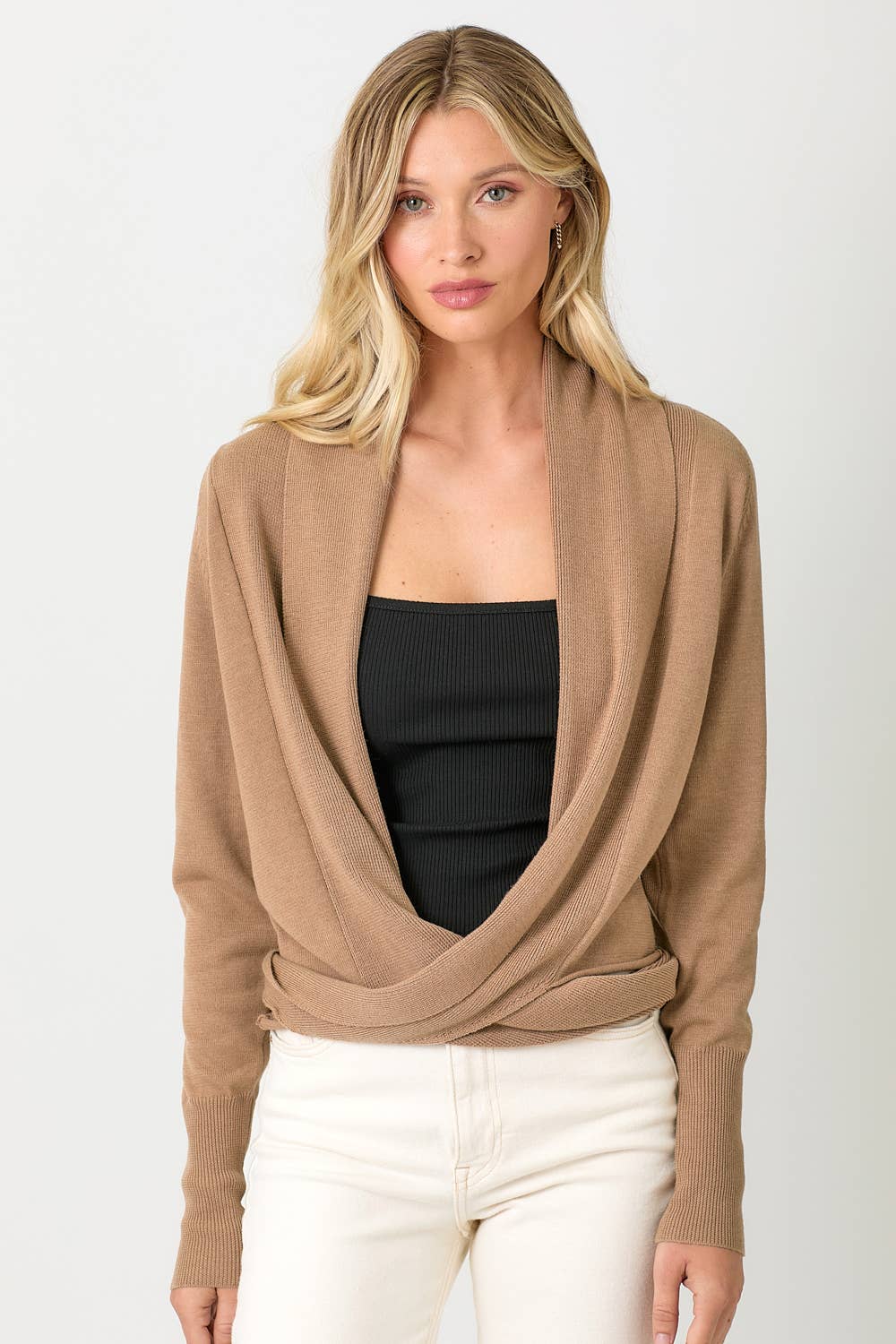 Multiway Open Sweater Cardigan