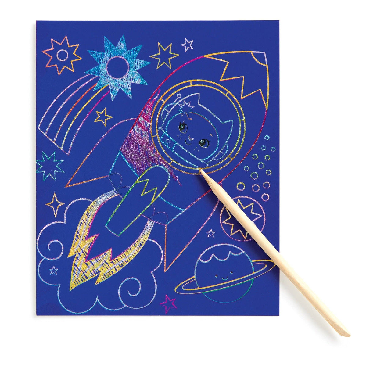 Cosmic Galaxy Scratch Magic