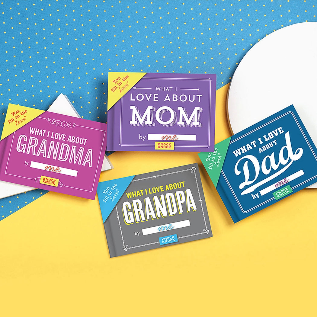What I Love About Grandpa Fill in the Love® Book