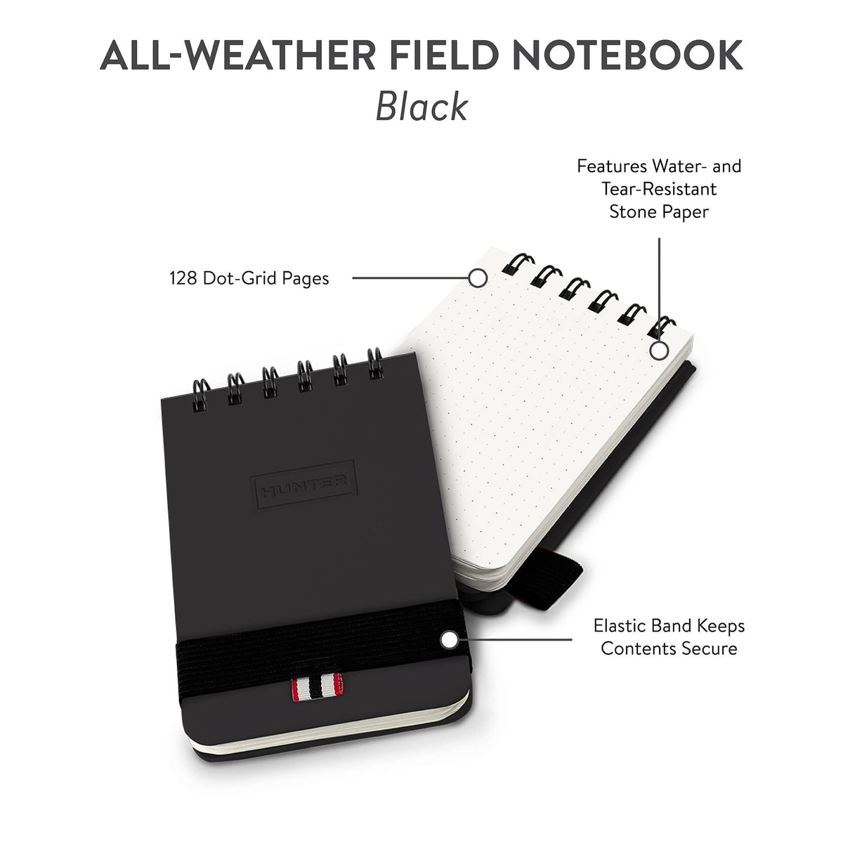 All-Weather Field Book Black Hunter
