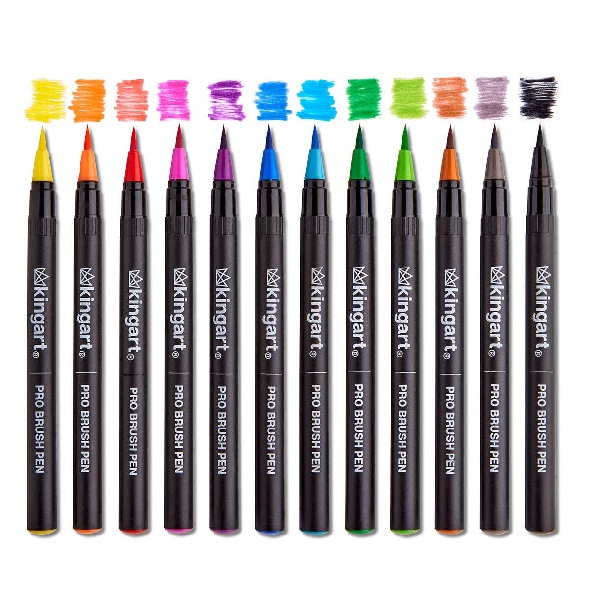 Real Watercolor Brush Pens 24 Colors
