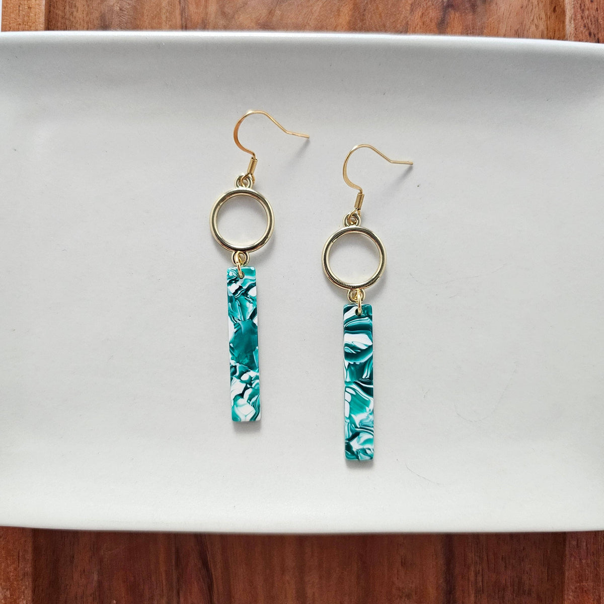 Isabella Earrings - Sea Green // Jewelry, Gifts