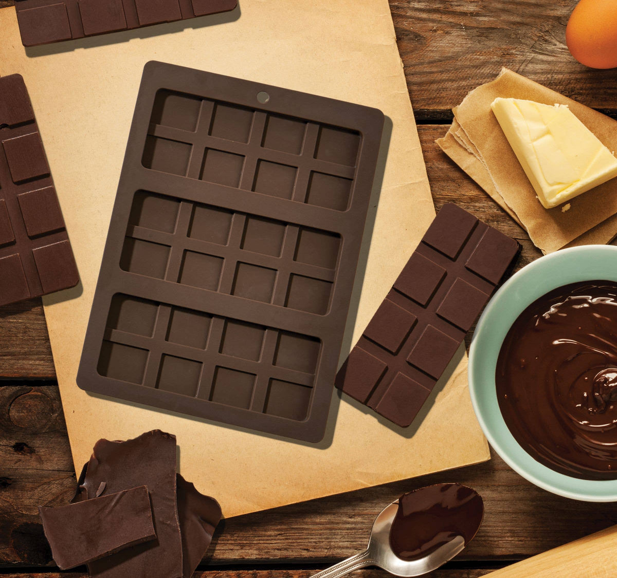 Mrs. Anderson's Baking Chocolate Bar Mold