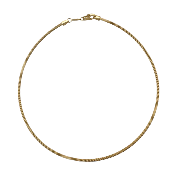 Choker Omega Gold 18"