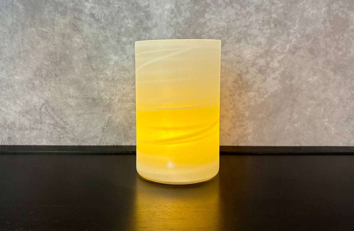 4x6" GLACIER GLOW VASE