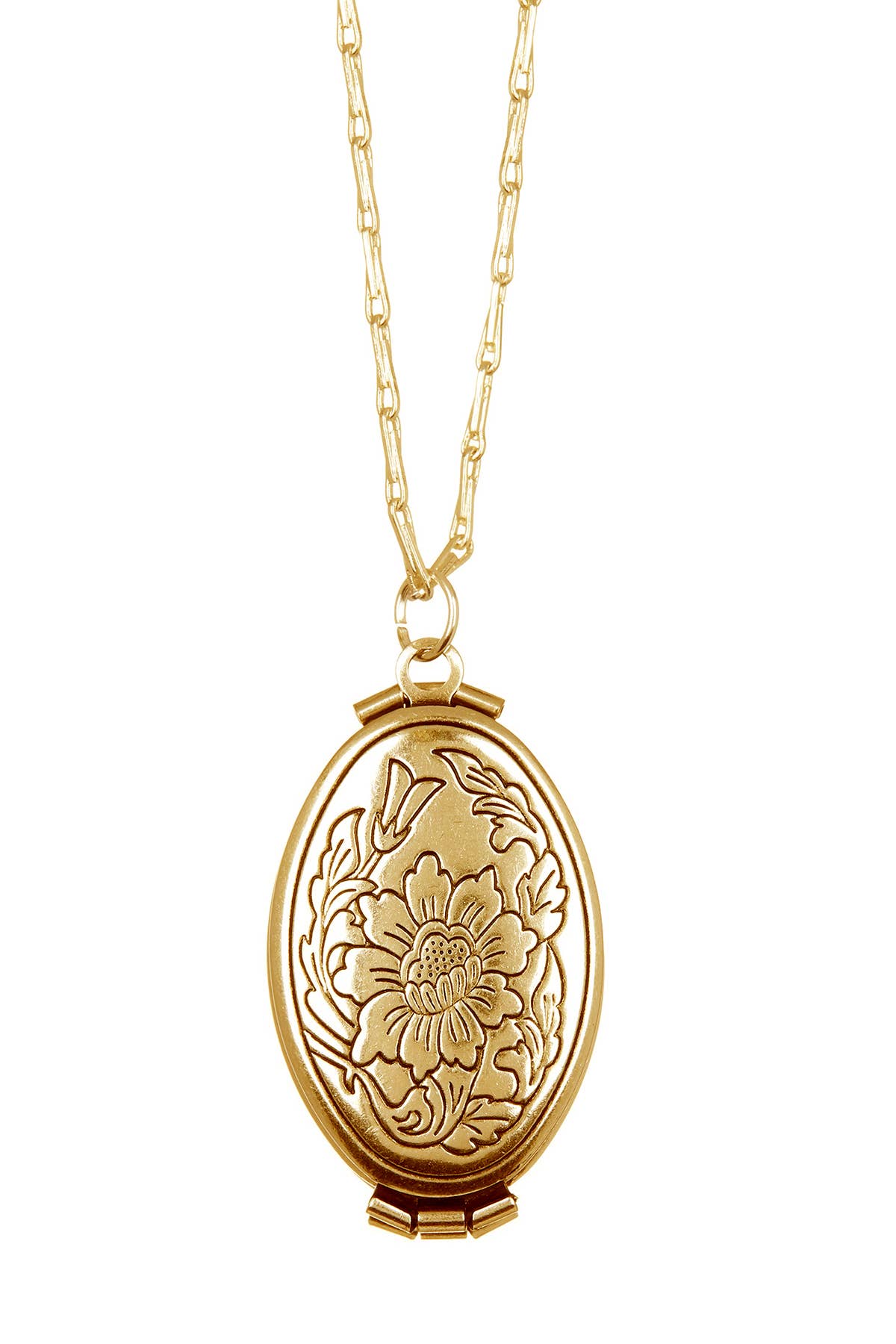 4 Photo Locket Pendant Necklace