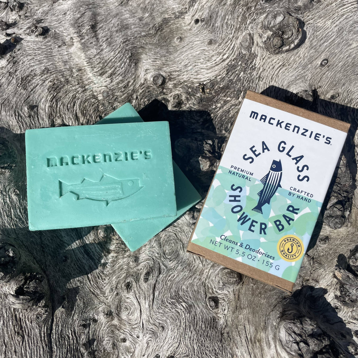Sea Glass Shower Bar- 5.5 oz (12 qty)