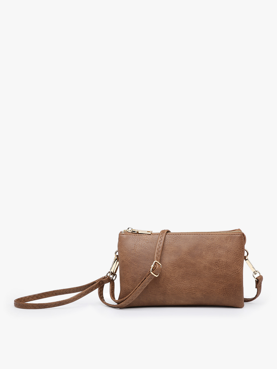 Riley 3 Compartment Crossbody/Wristlet
