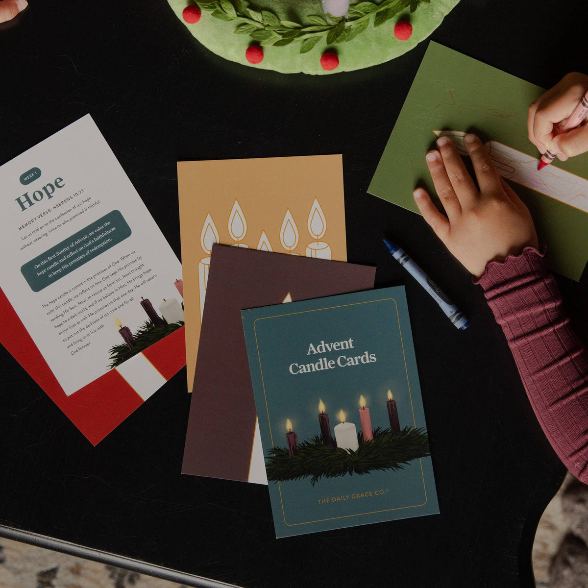 Advent 2026 Candle Cards