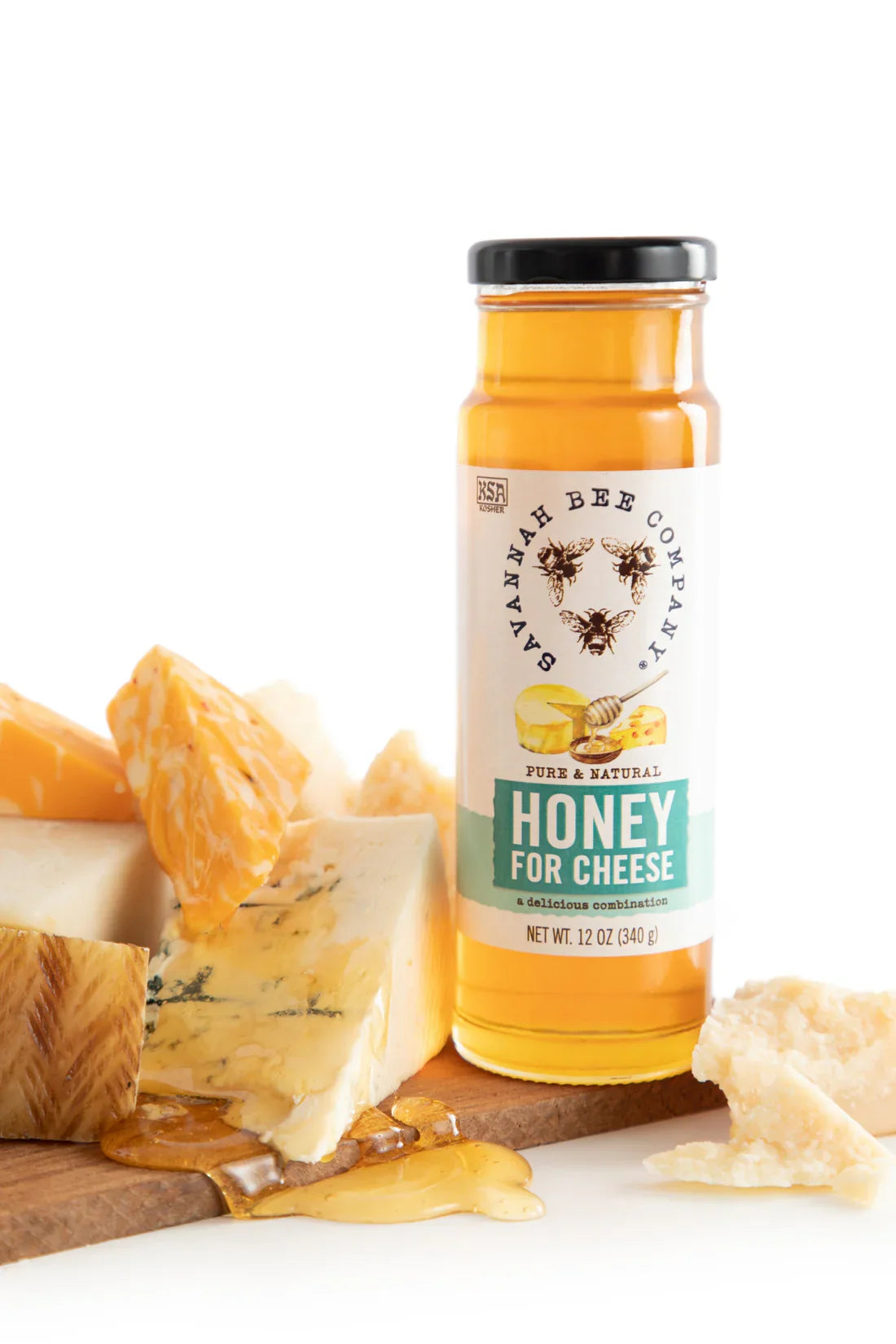 Savannah Bee Company Honey For Cheese - 2 Sizes