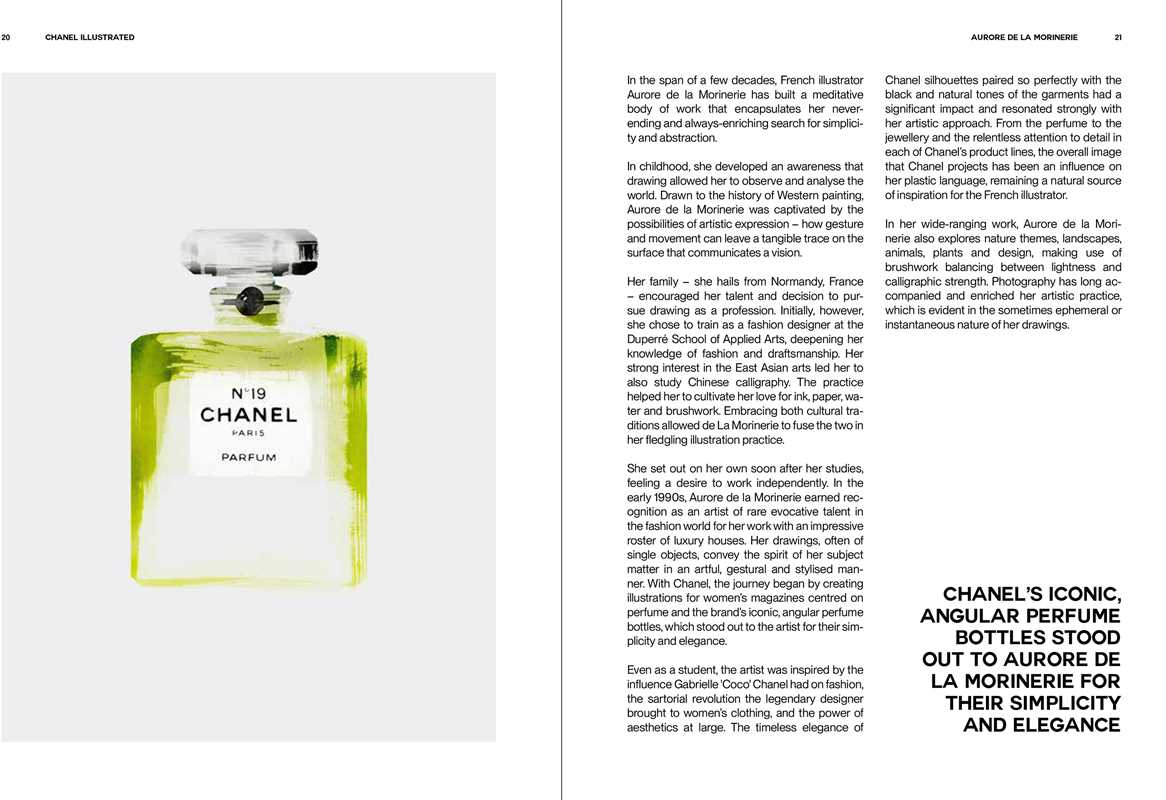 Chanel Illustrated by Siska Lyssens