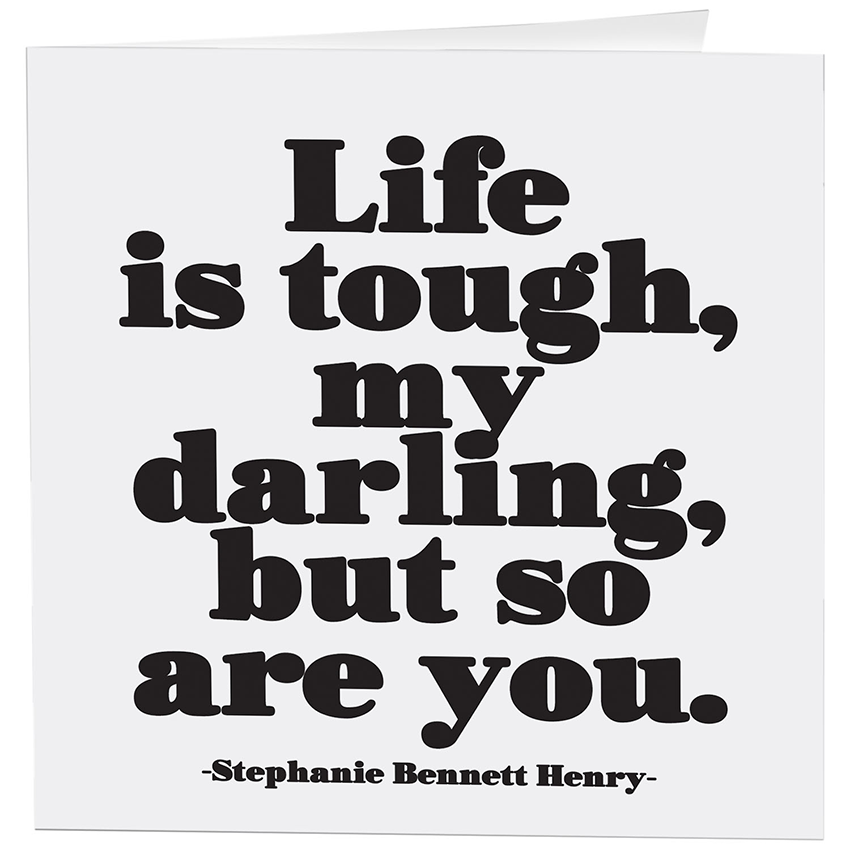 Cards - 321- Life Is Tough My Darling (S. Bennett Henry)