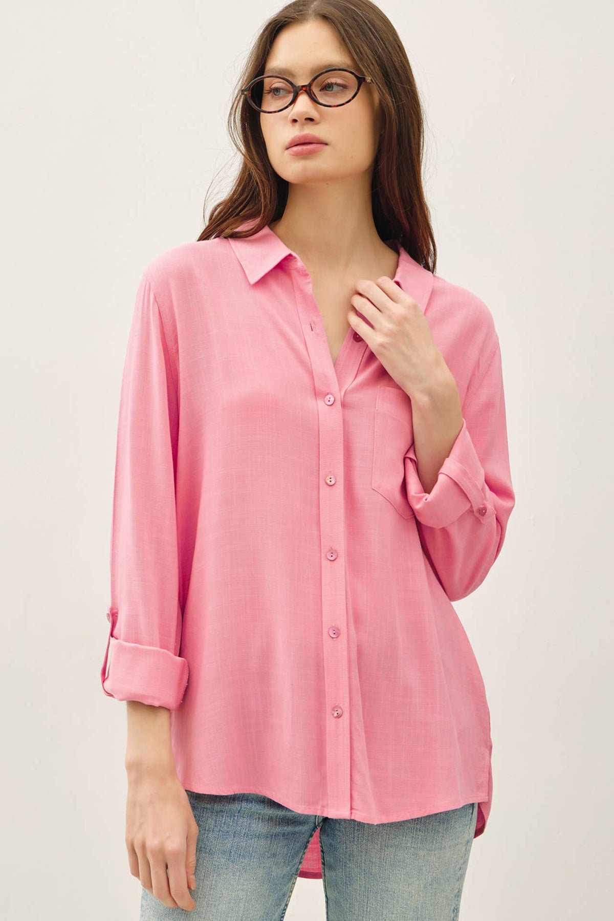 SPRING BUTTON DOWN SHIRT