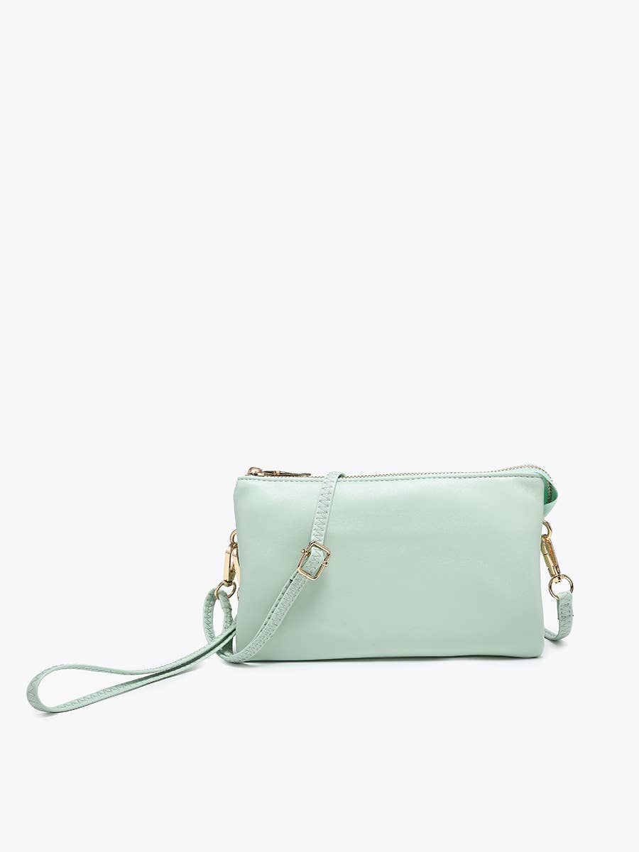 Riley 3 Compartment Crossbody/Wristlet