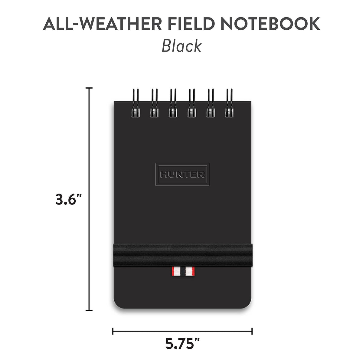 All-Weather Field Book Black Hunter
