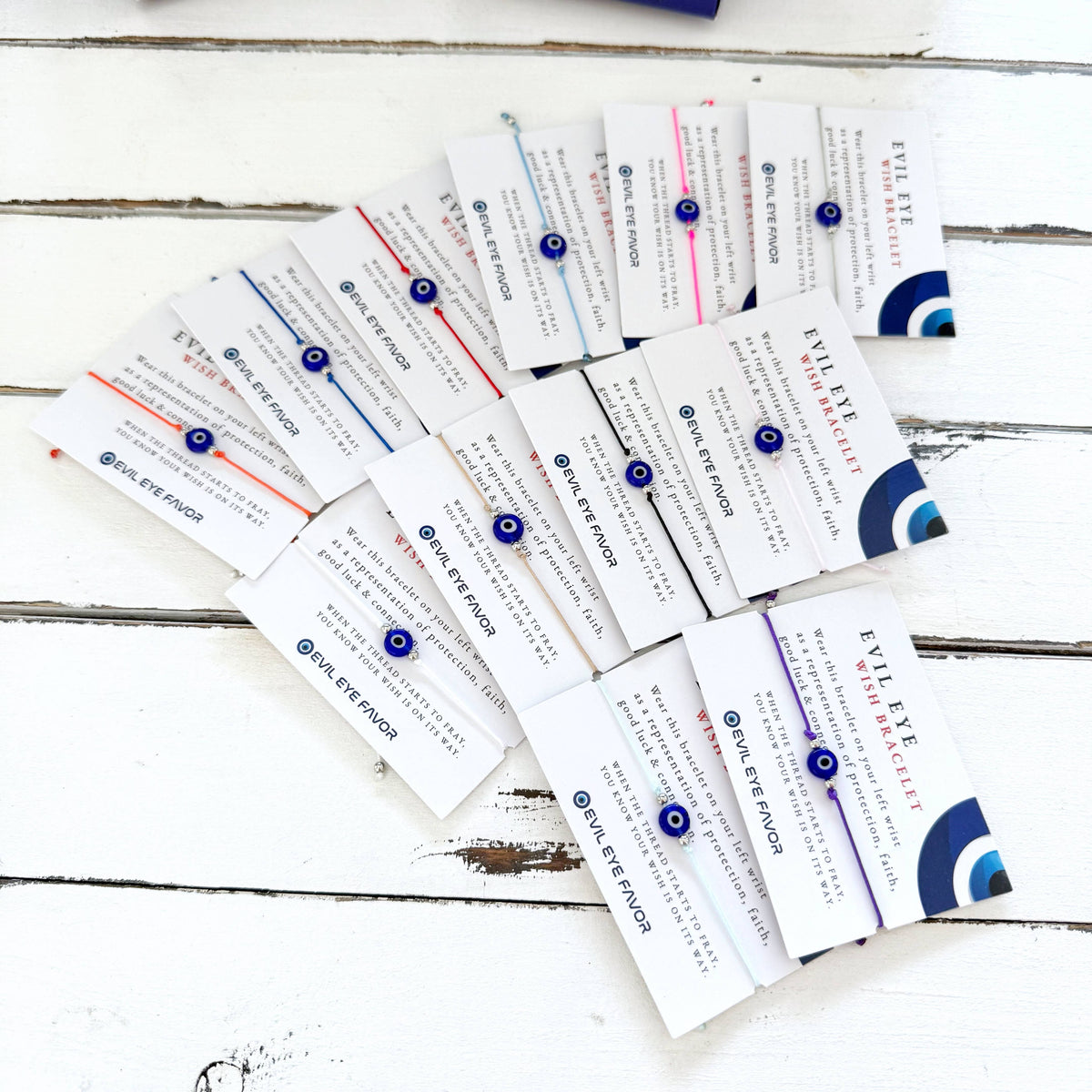 Adjustable Evil Eye Wish Bracelet