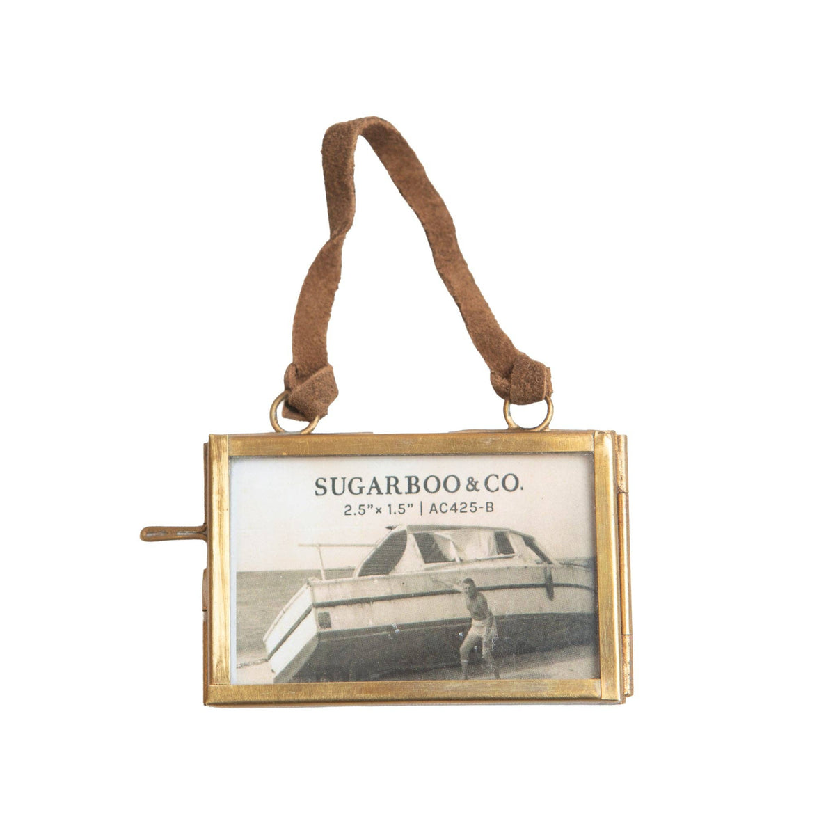 Brass Frame 2.5" X 1.5" Horizontal