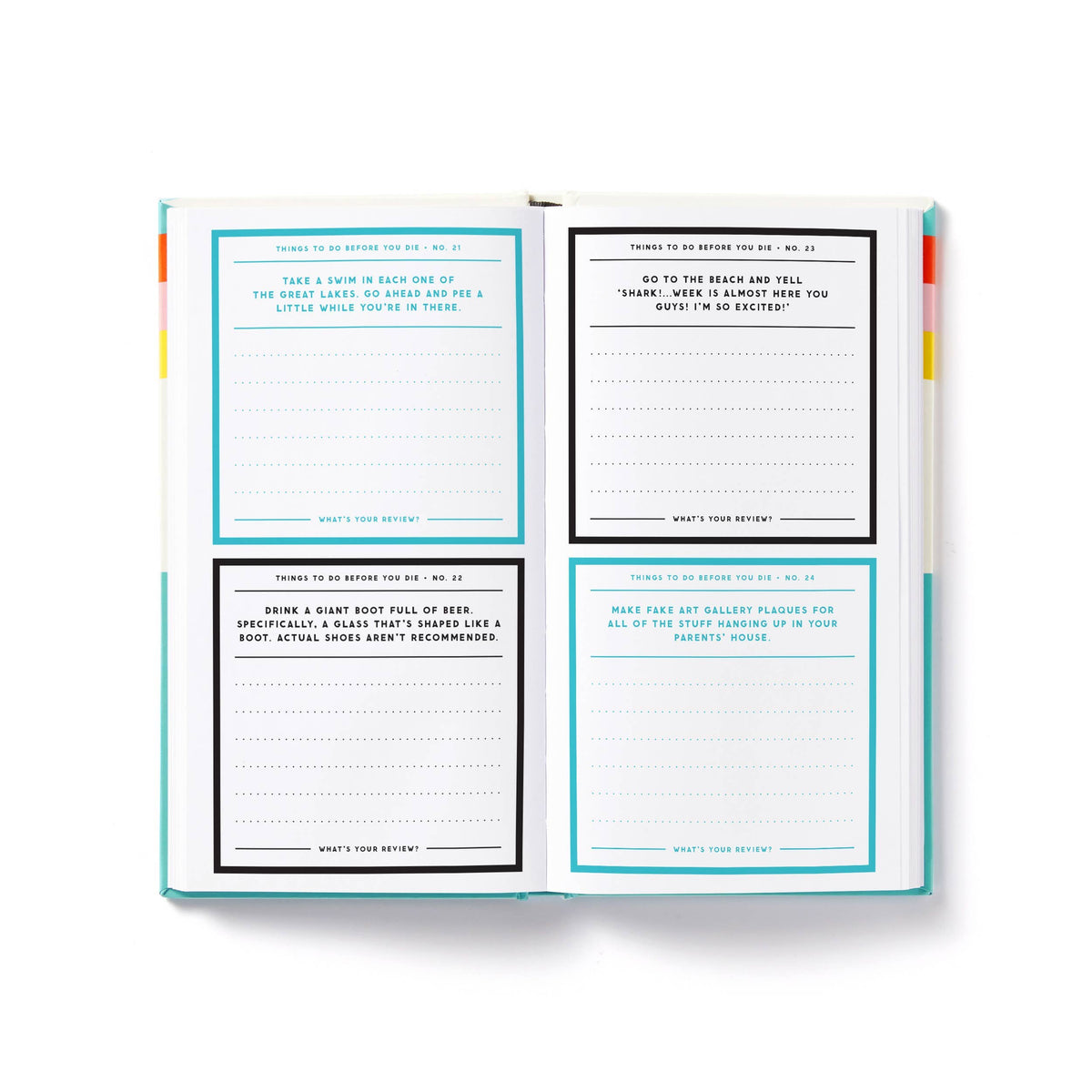 Brass Monkey A Million Things to Do Before You Die Prompted Journal