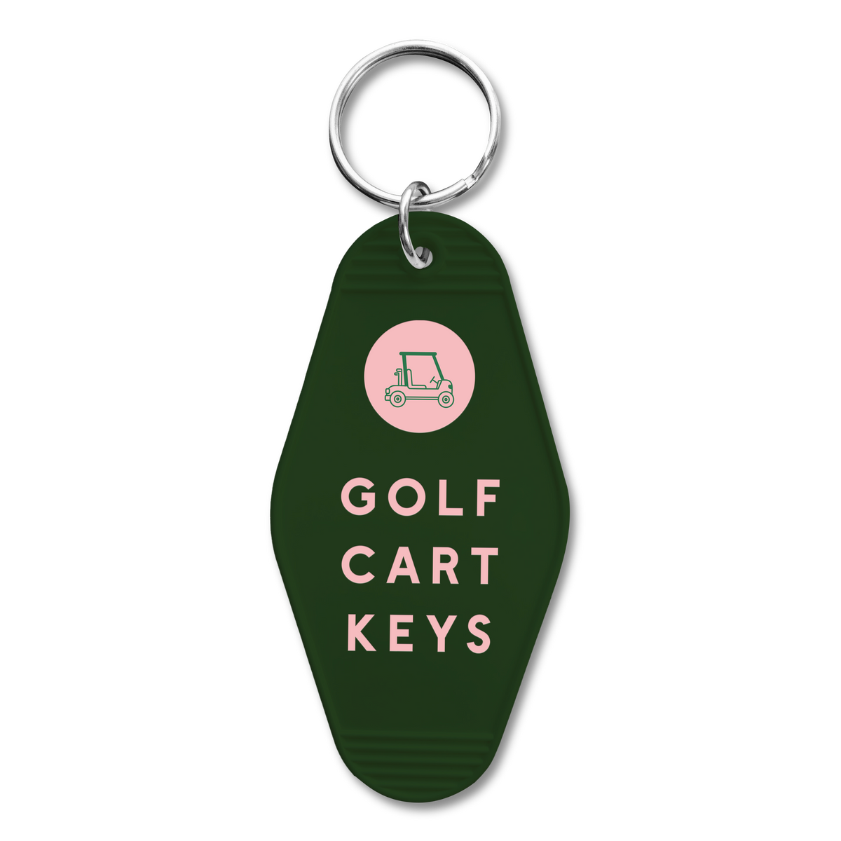 Retro Hotel Keychain - Golf Cart Keys