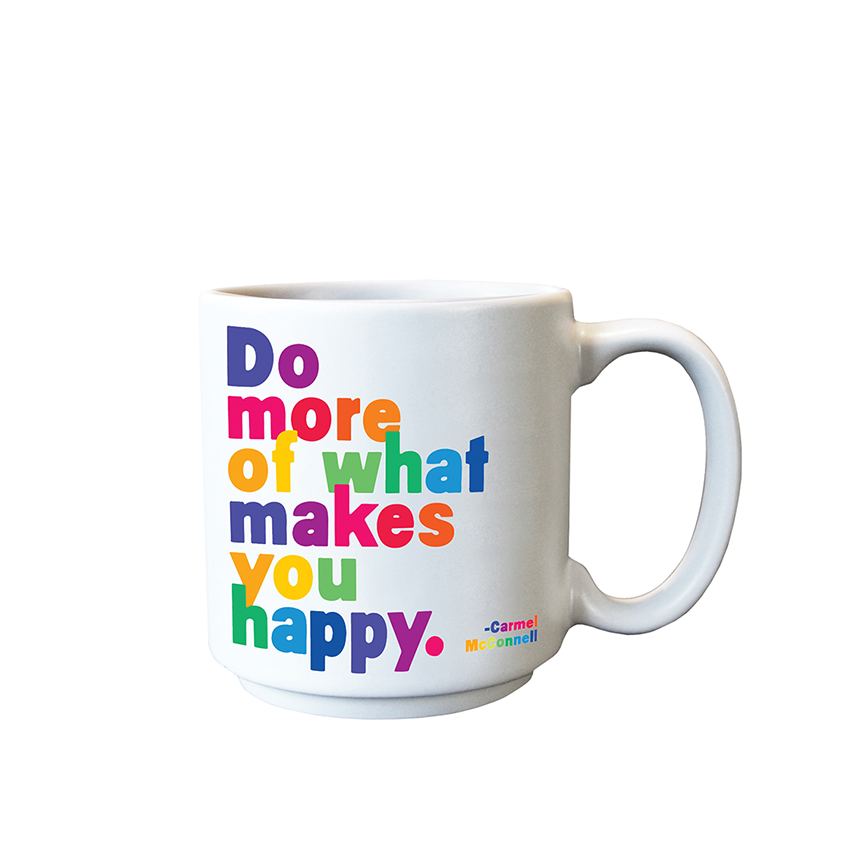 Mini Mugs - ED246- Do More Happy (Carmel Mcconnell)
