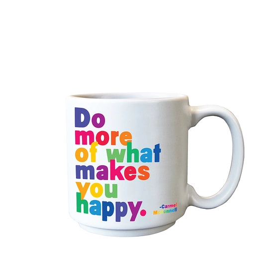 Do More Happy 3 oz Mini Mug
