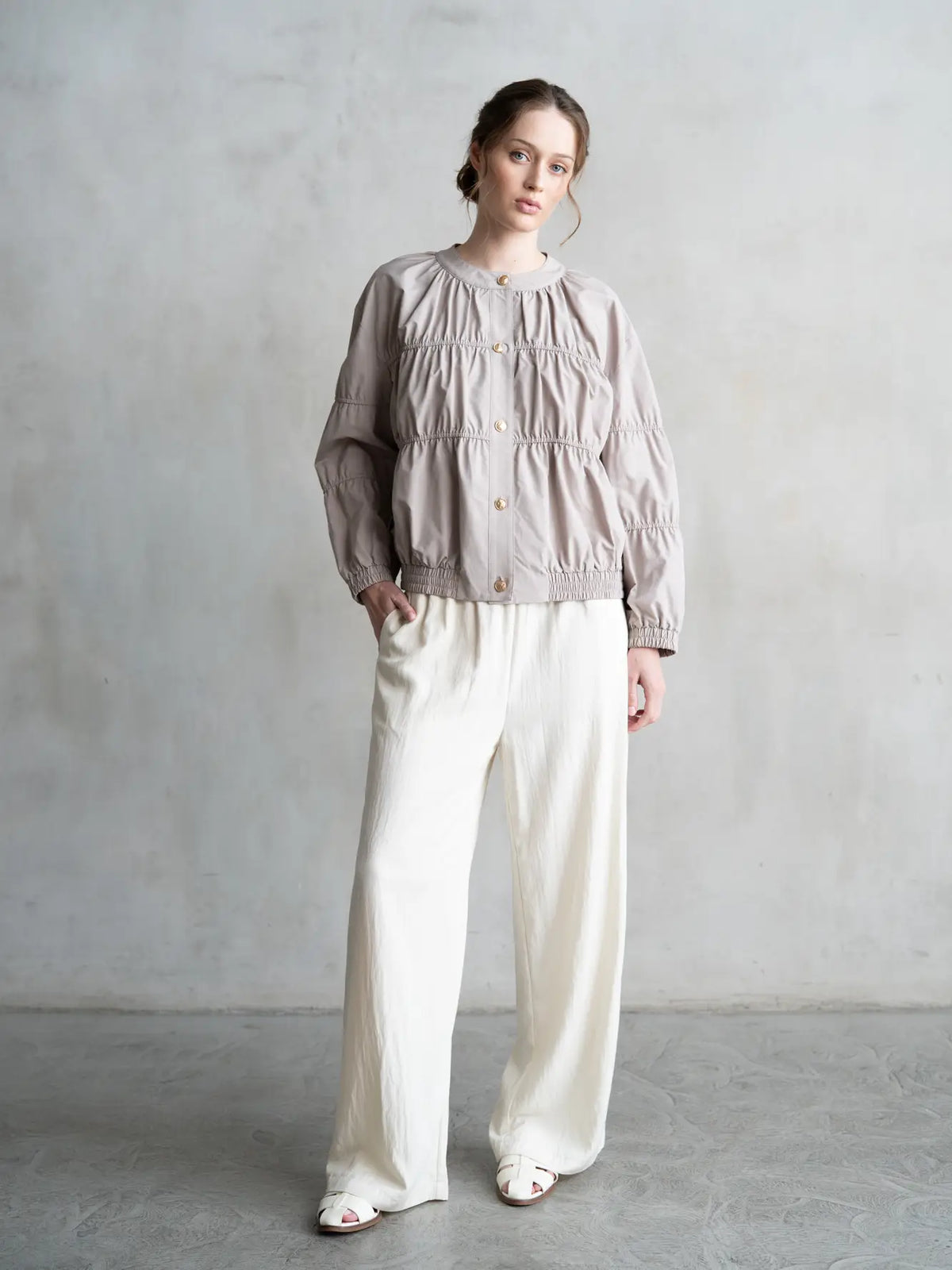 Effortless Tiered Jacket