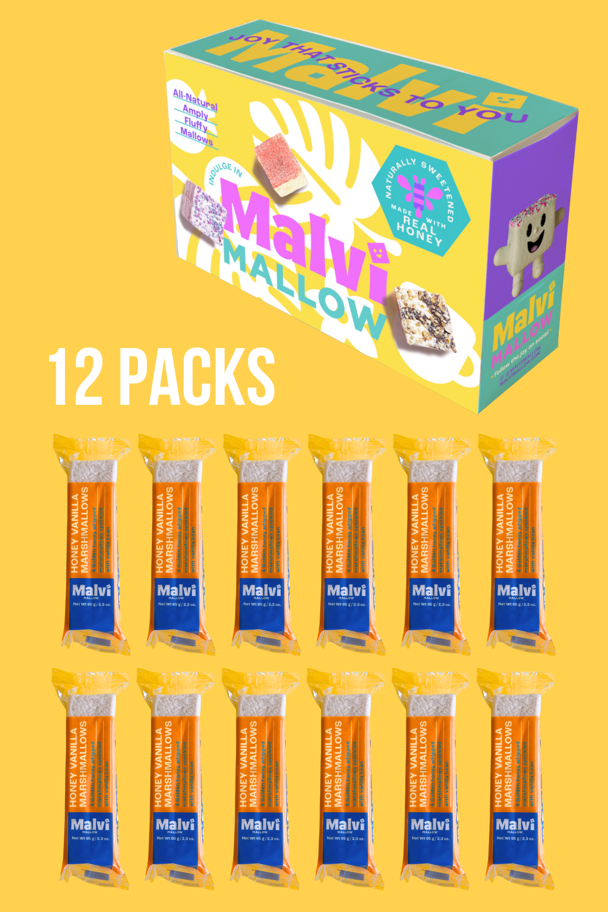 Honey Vanilla 4-Pack Marshmallows