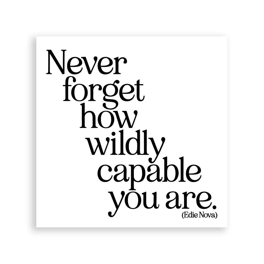 Magnets - M394 - Wildly Capable (Edie Nova)