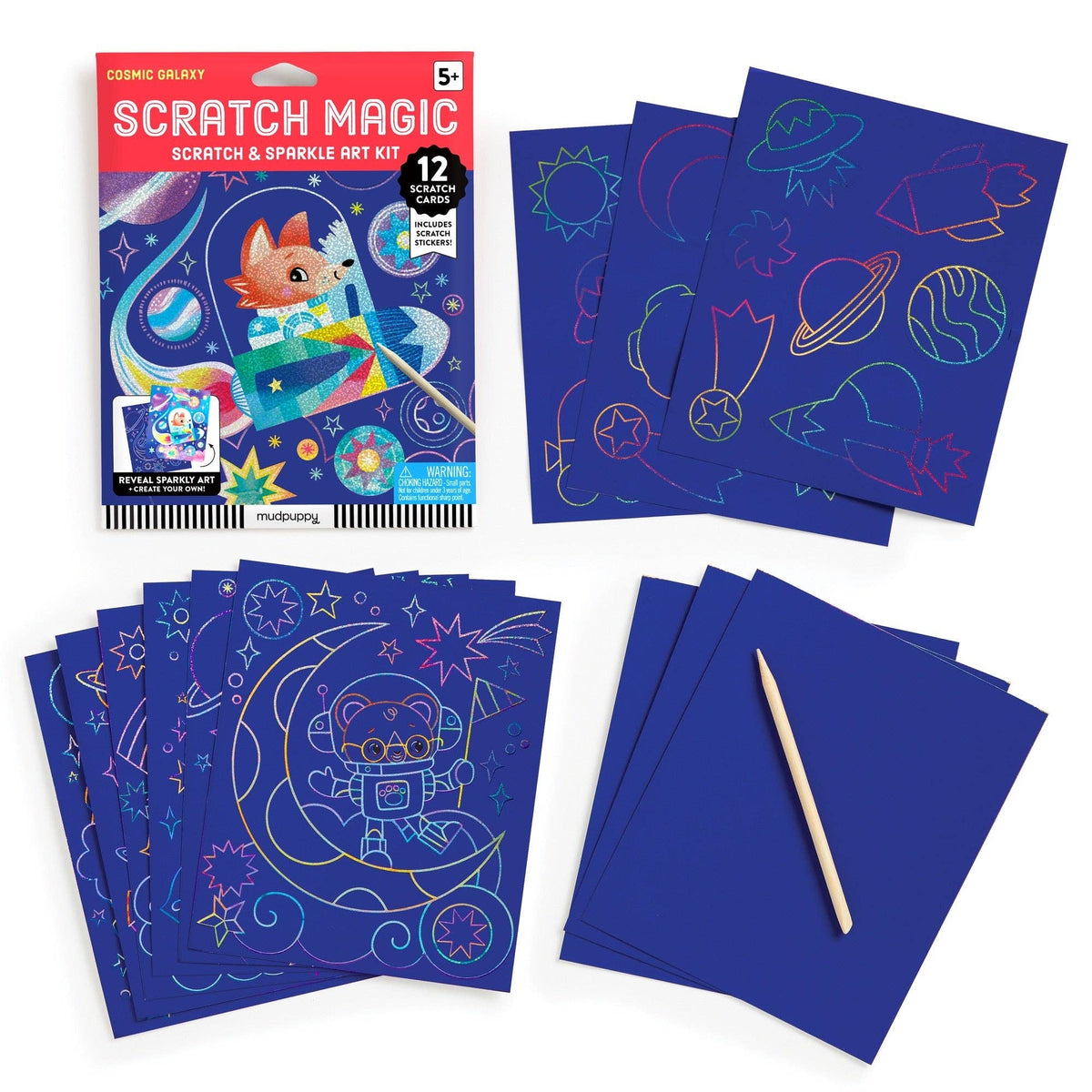 Cosmic Galaxy Scratch Magic