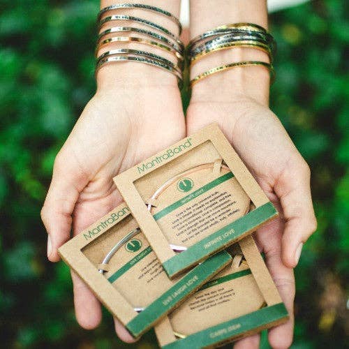 Forever Friends - inspirational mantraband® cuff bracelet