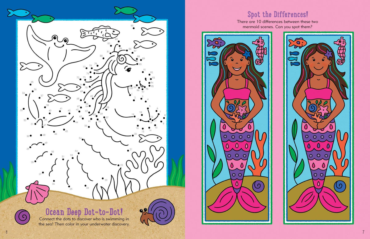 Mermaids Activity Book
