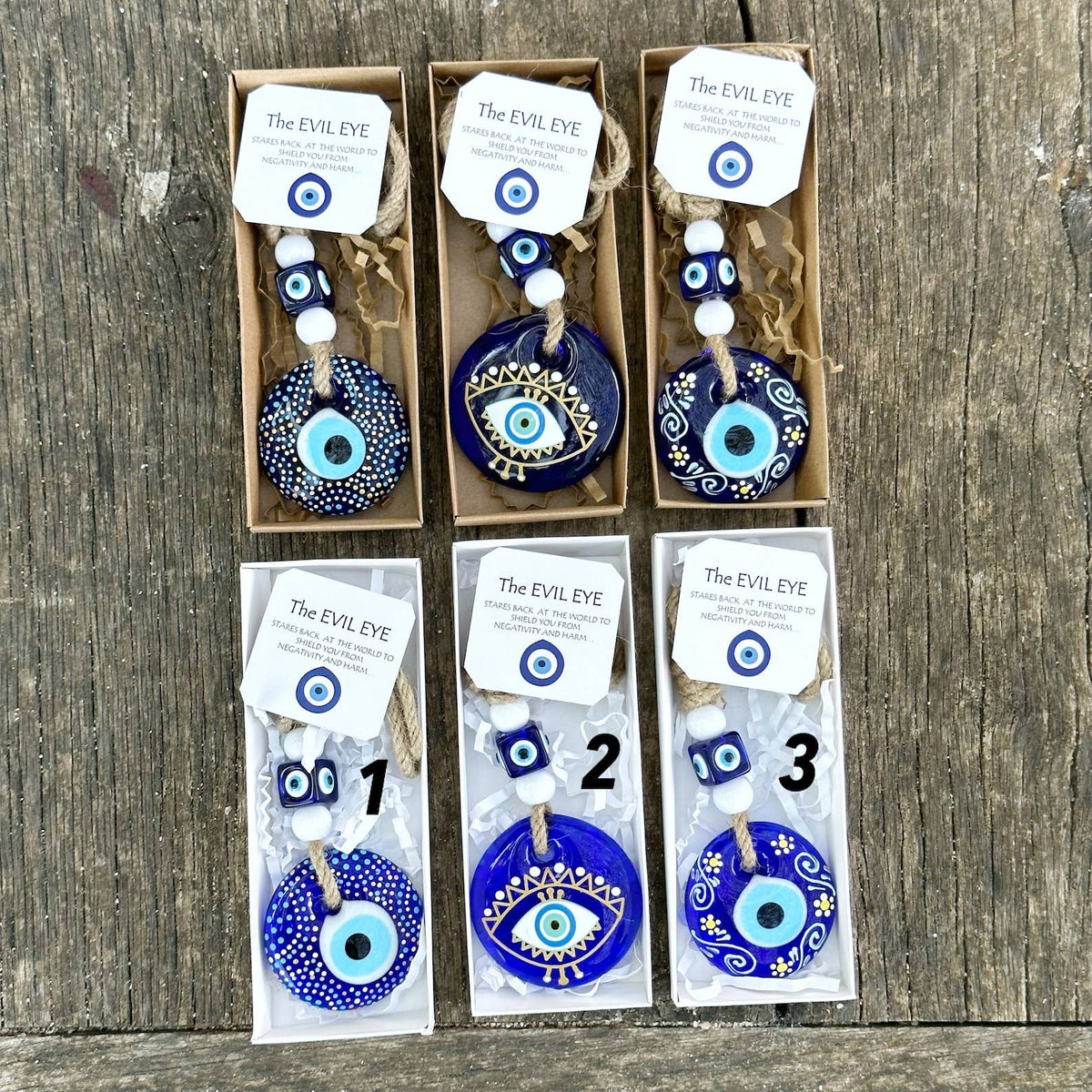 Greek Wedding Favor Ideas, Christmas Ornament Evil Eye