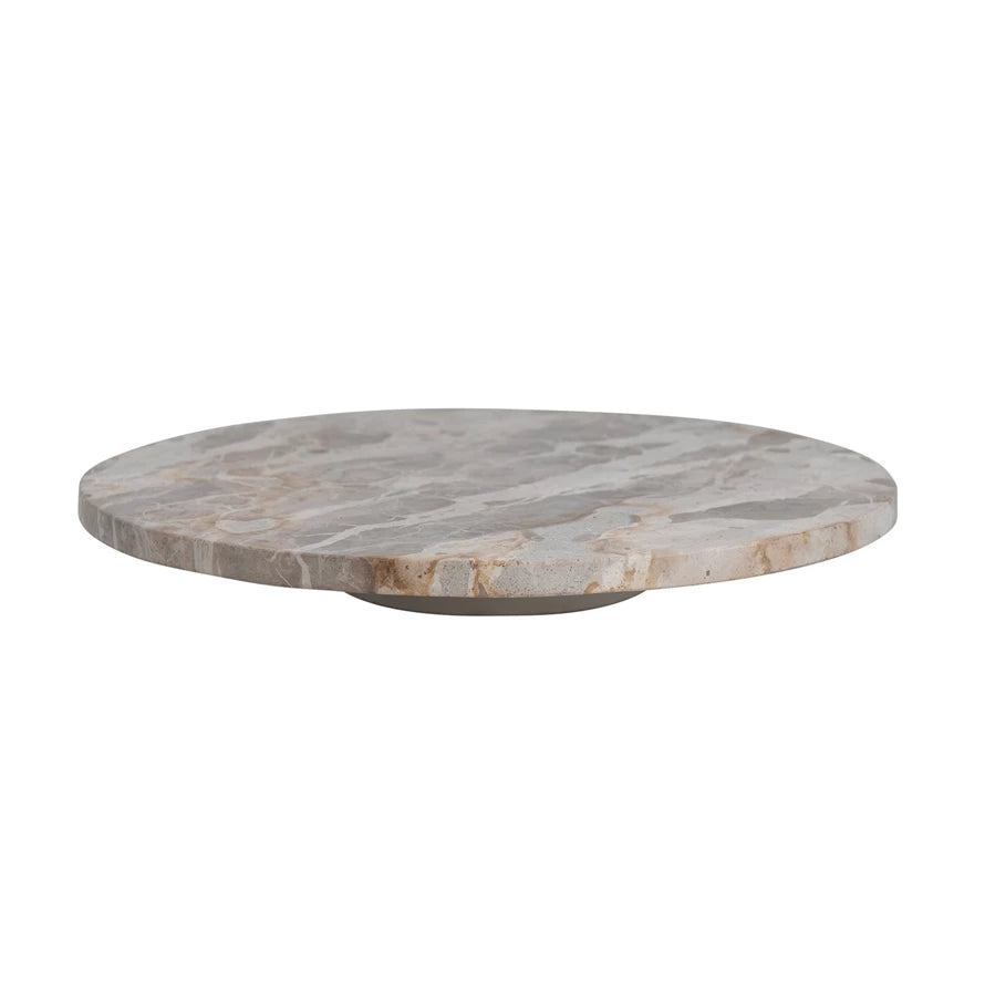 Multi-Color Marble Lazy Susan