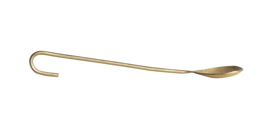 Hand-Forged Brass Jar Spoon