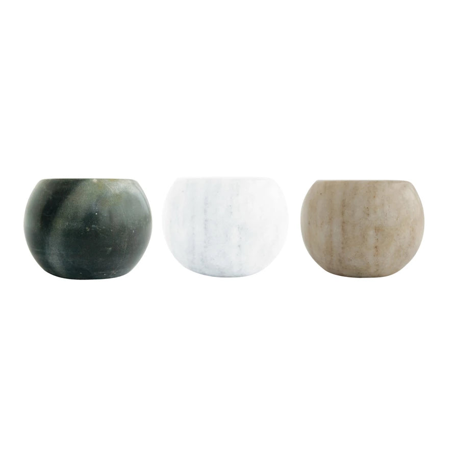 Marble Pinch Pot - 3 Colors