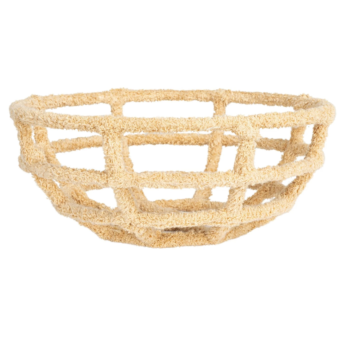 Terry Cloth Wrapped Decorative Bowl