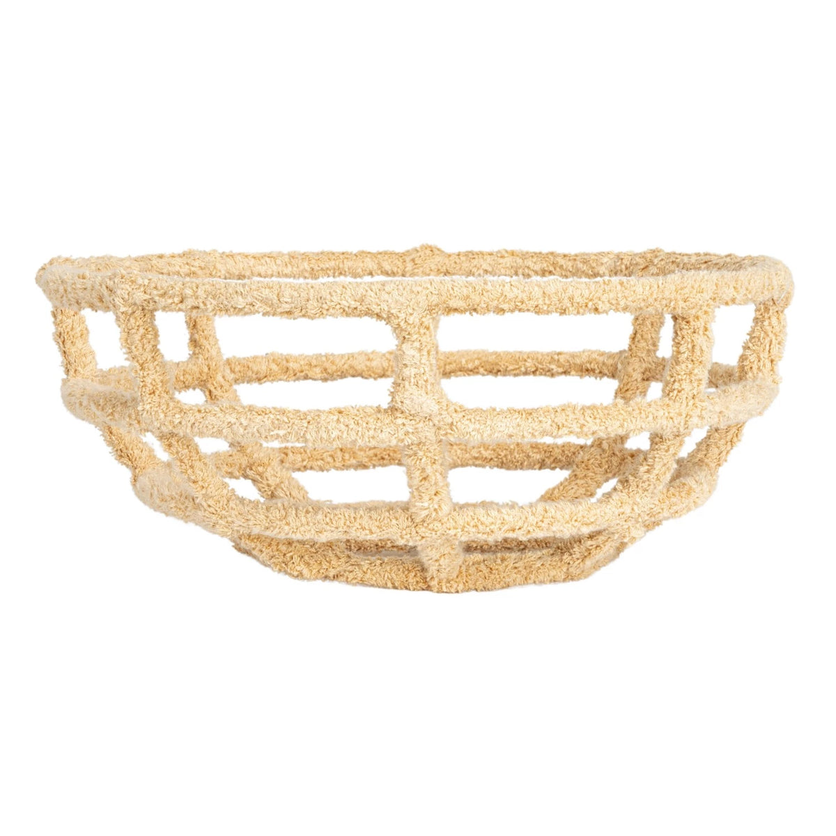Terry Cloth Wrapped Decorative Bowl
