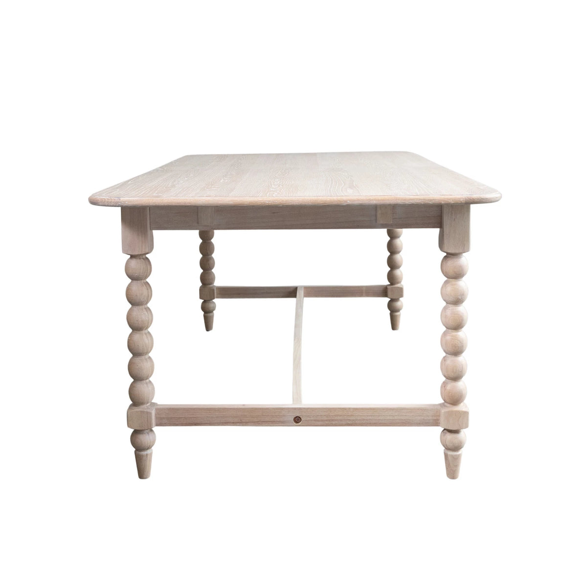 Expandable Dining Table with Turned Legs