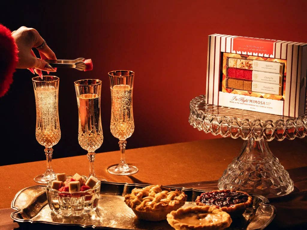Pie Flight Mimosa Mixer Cubes, Apple, Pumpkin & Cherry