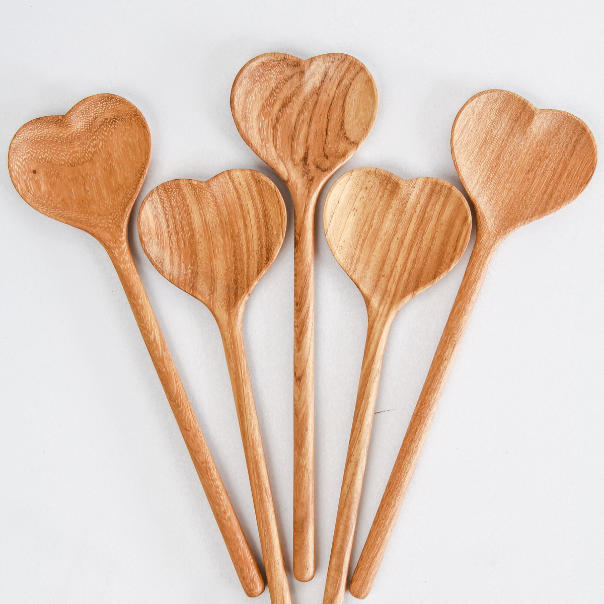 Wooden Heart Shaped Spoon