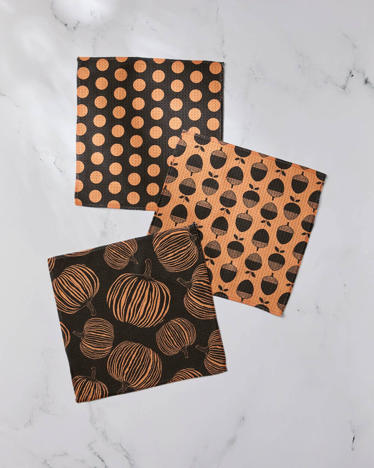 Autumn Noir Dishcloth Set