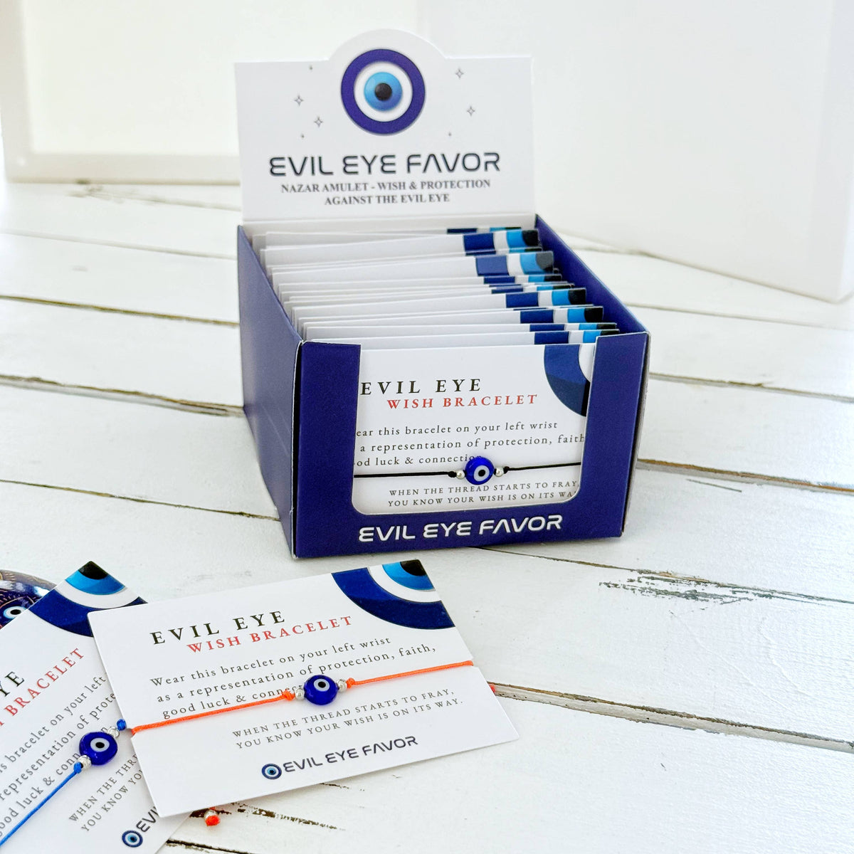 Adjustable Evil Eye Wish Bracelet