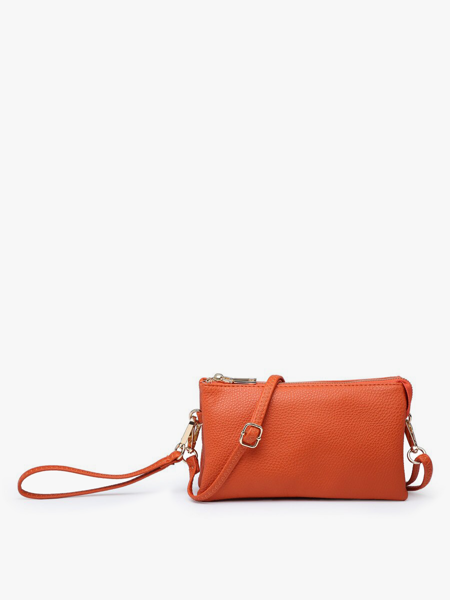 Riley 3 Compartment Crossbody/Wristlet