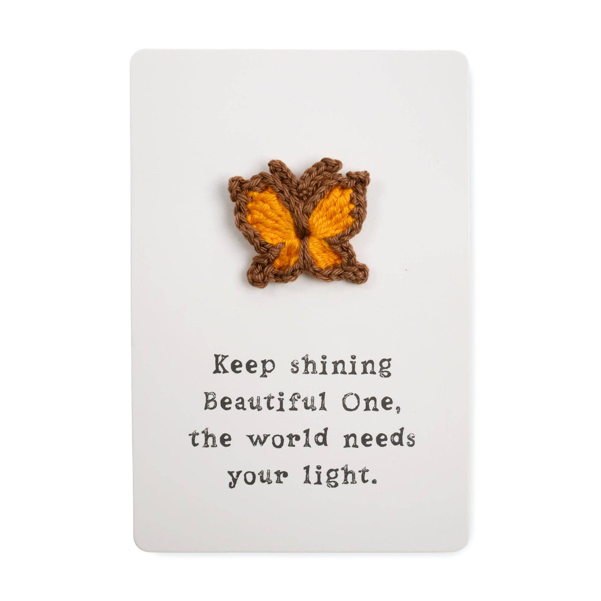 Crochet Pin Card-