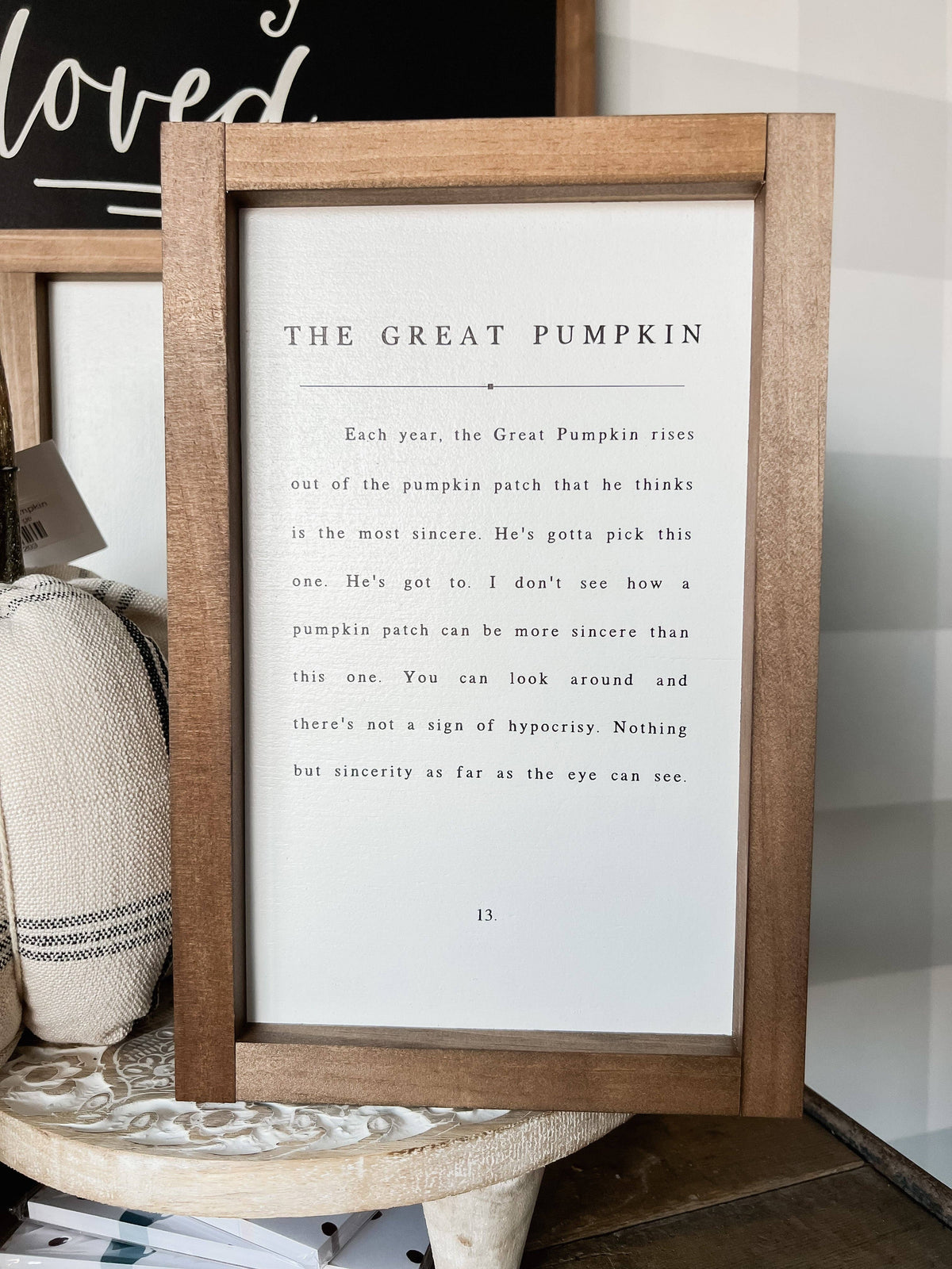 The Great Pumpkin - Charlie Brown