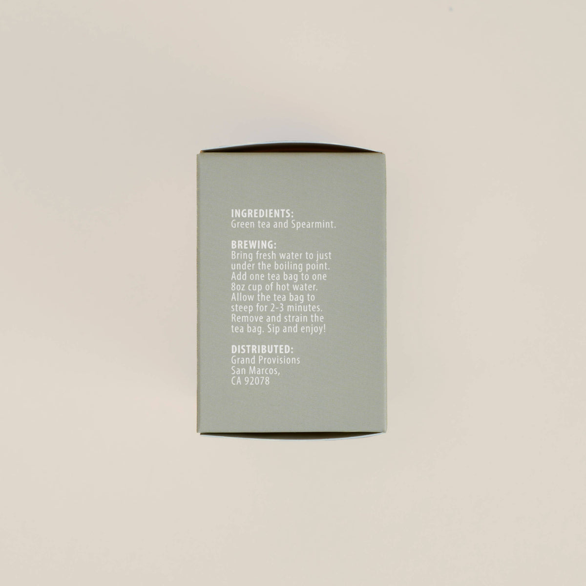 Moroccan Mint - Green Tea (5 pyramids)