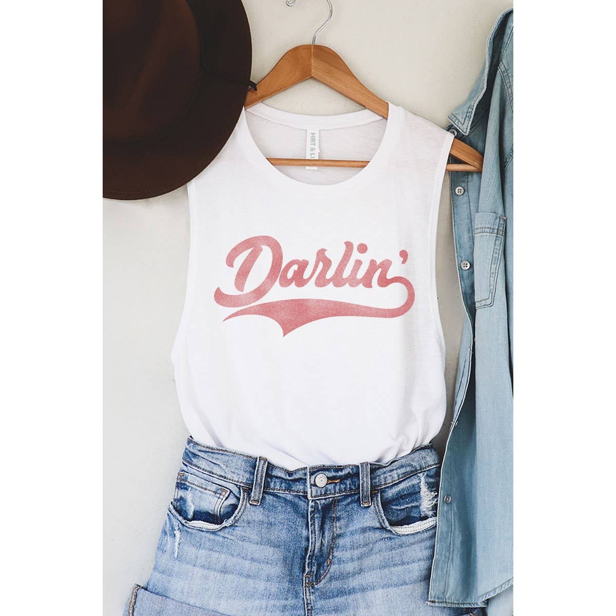 DARLIN GRAPHIC TANK TOP