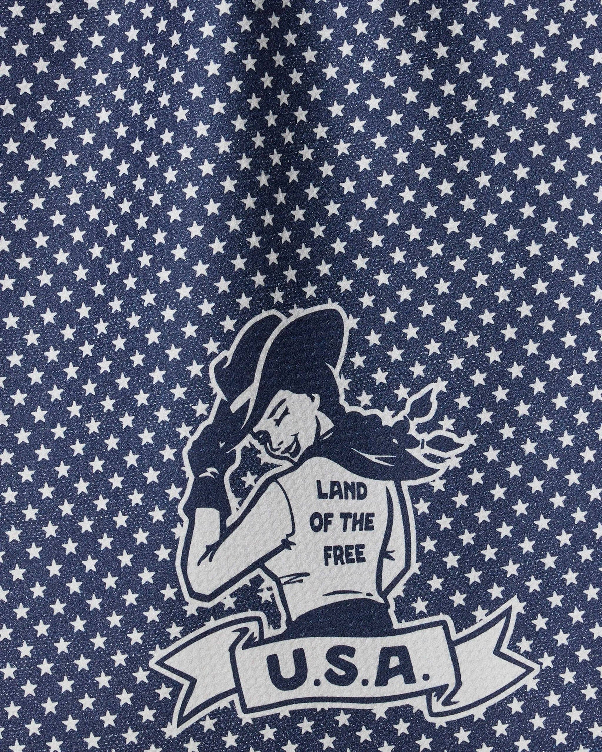 Star Cowgirl Tea Towel