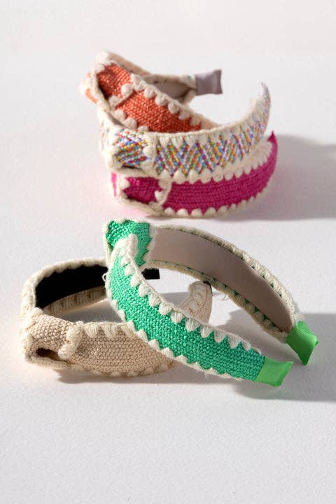 KNOTTED HEADBAND, MULTI