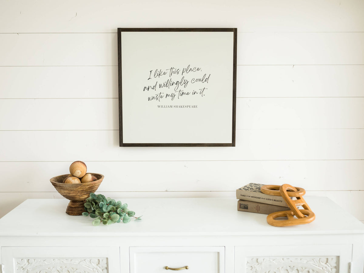 I Like This Place | Wall Art
